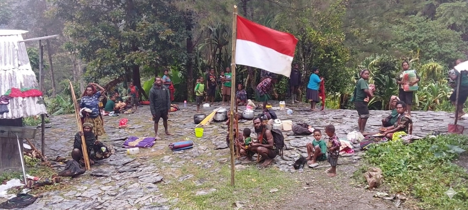 Pasca Serangan OPM, Warga Distrik Kembru Kembali Aman di Bawah Kibaran Merah Putih
